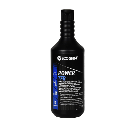 ECO SHINE POWER TFR - 0,75L - Skoncentrowany preparat do mycia wstępnego i zasadniczego pojazdów.png