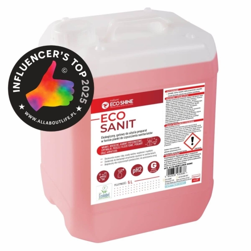 ECO SHINE Eco Sanit - 5L - Ekologiczna pianka do czyszczenia sanitariatów.jpg