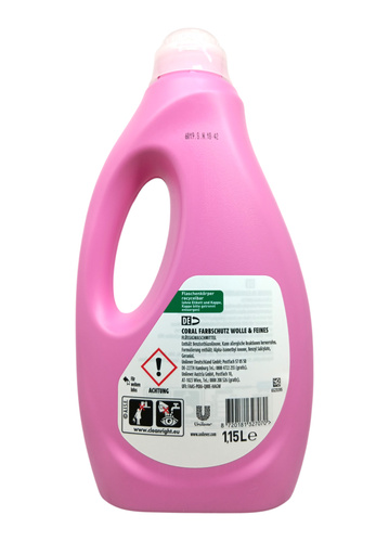 Coral Wolle&Feines - 1,15l - 23 prania - Płyn do wełny i jedwabiu1.jpg
