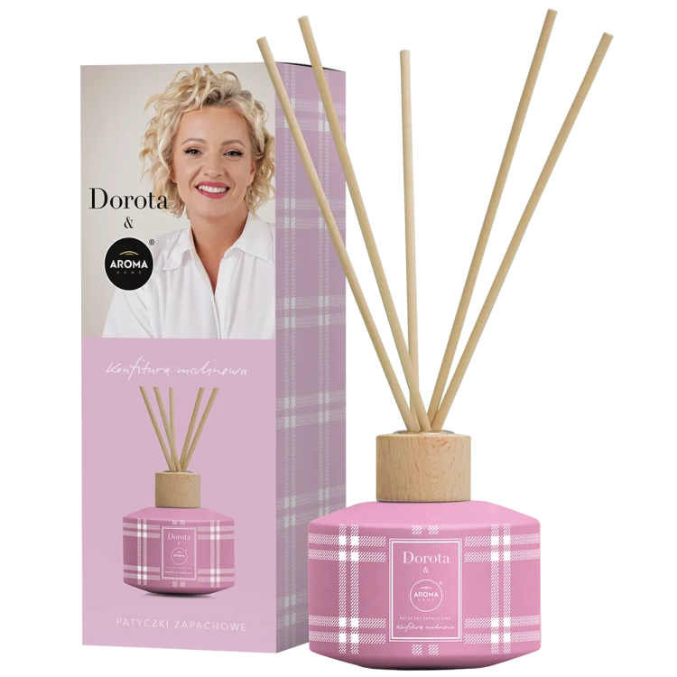 AROMA HOME & DOROTA - Konfitura malinowa - 100 ml - Patyczki zapachowe.jpg