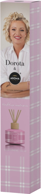 AROMA HOME & DOROTA - Konfitura malinowa REFILL - 100 ml - Patyczki zapachowe UZUPEŁNIENIE.png