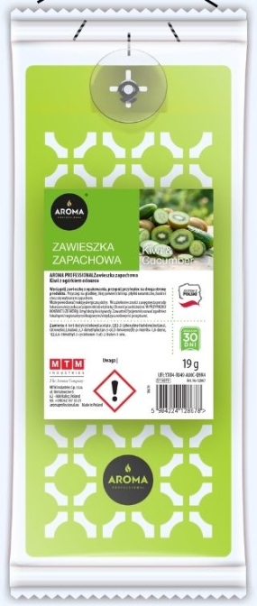 AROMA Zawieszka zapachowa - 19g - Kiwi z ogórkiem.png