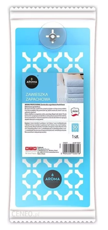 AROMA Zawieszka zapachowa - 19g - Fresh Linen.png