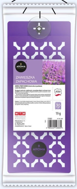 AROMA Zawieszka zapachowa - 19g - Lawenda.png