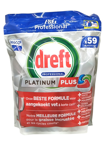 DREFT PLATINUM+ Original - 59 szt. - Tabletki do zmywarki.jpg