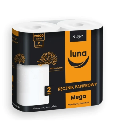 Ręcznik kuchenny LUNA Mega - 2 warstwy  2x100 listków.png