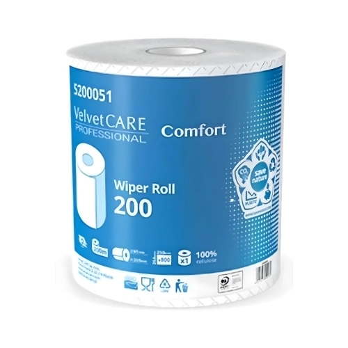 Czyściwo przemysłowe VelvetCare Comfort - 2 warstwy  200m  800 listków.png