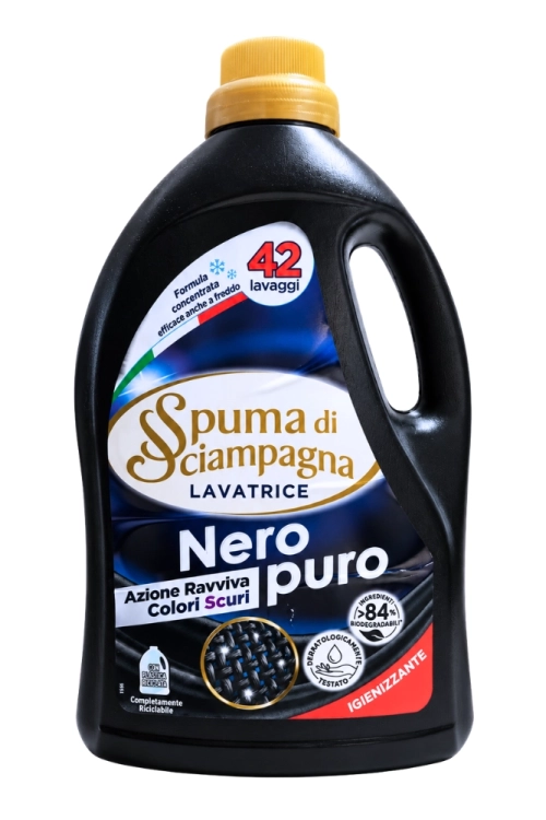 Spuma di Sciampagna Nero Puro - 1,89l - 42 prania - Płyn do prania czarnego.png