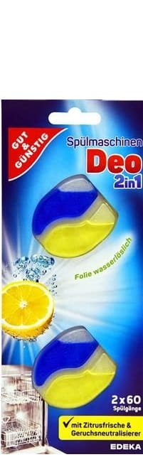 Gut&Gunstig Zitrus - 2x60 myć - Zapach do zmywarki.jpg
