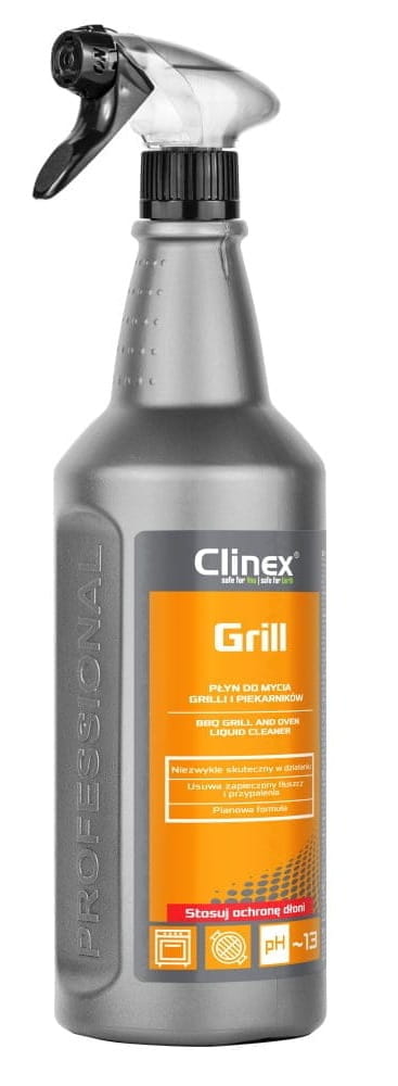 CLINEX Grill - 1L - Płyn do mycia grilli i piekarników.jpg